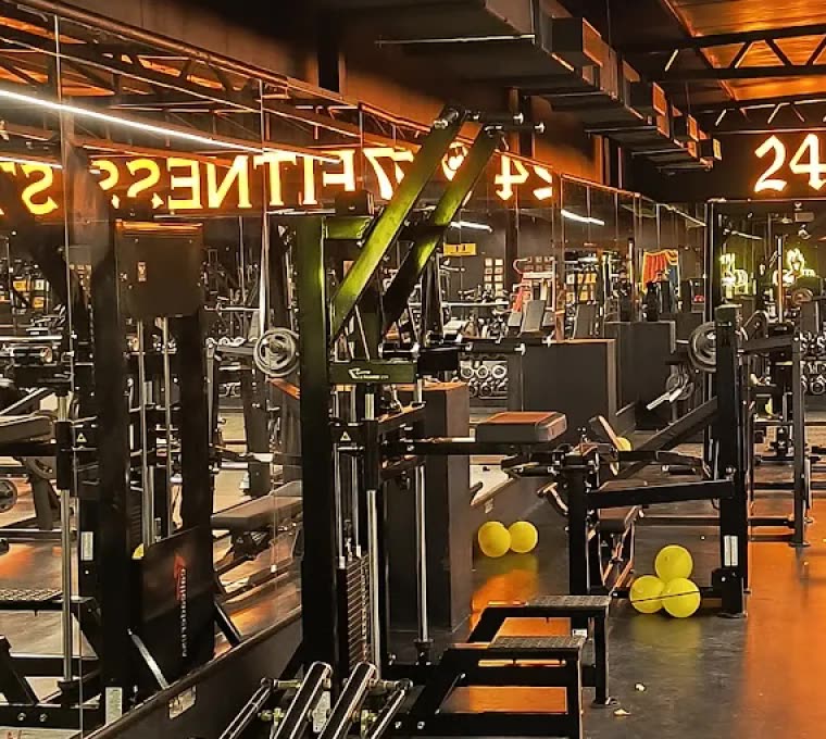 Interior crop showing the spacious training environment